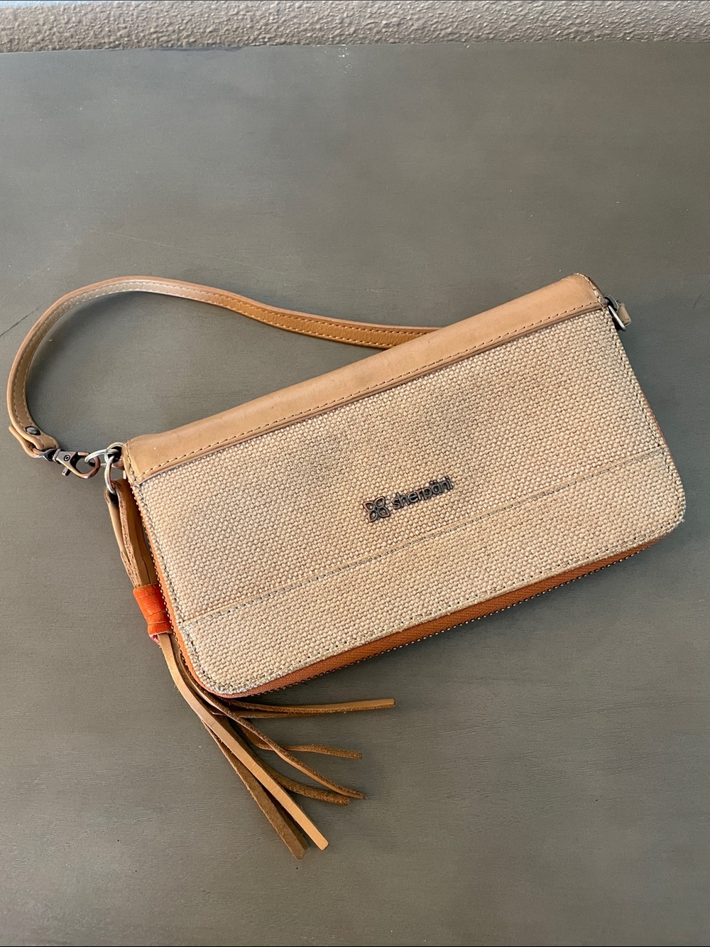 Sherman wristlet wallet